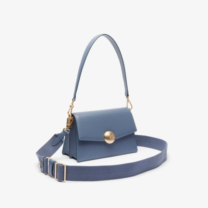 Lacoste Tennis Bliss Kadın Deri Gri Omuz Çantası