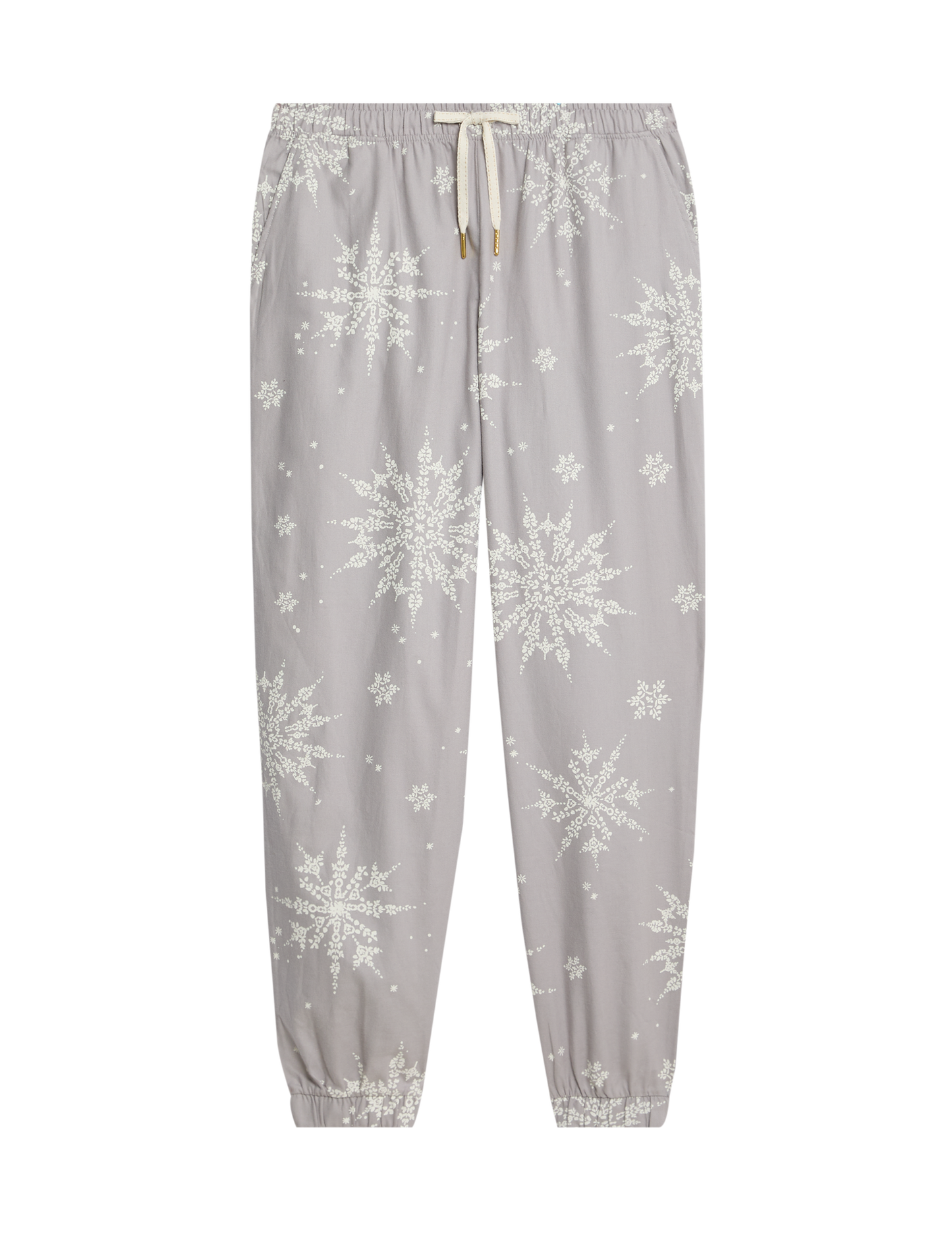Saf Pamuklu Desenli Pijama Altı