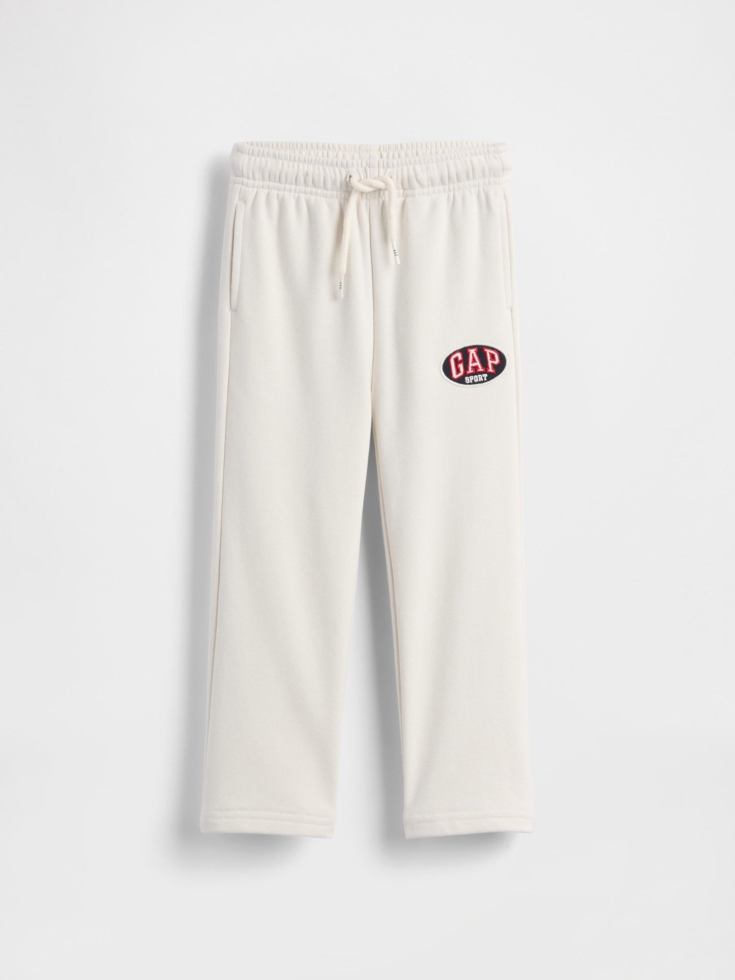 Kırık Beyaz Vintagesoft Terry Sport Logo Eşofman Altı