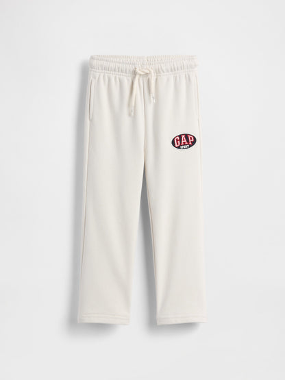 Kırık Beyaz Vintagesoft Terry Sport Logo Eşofman Altı