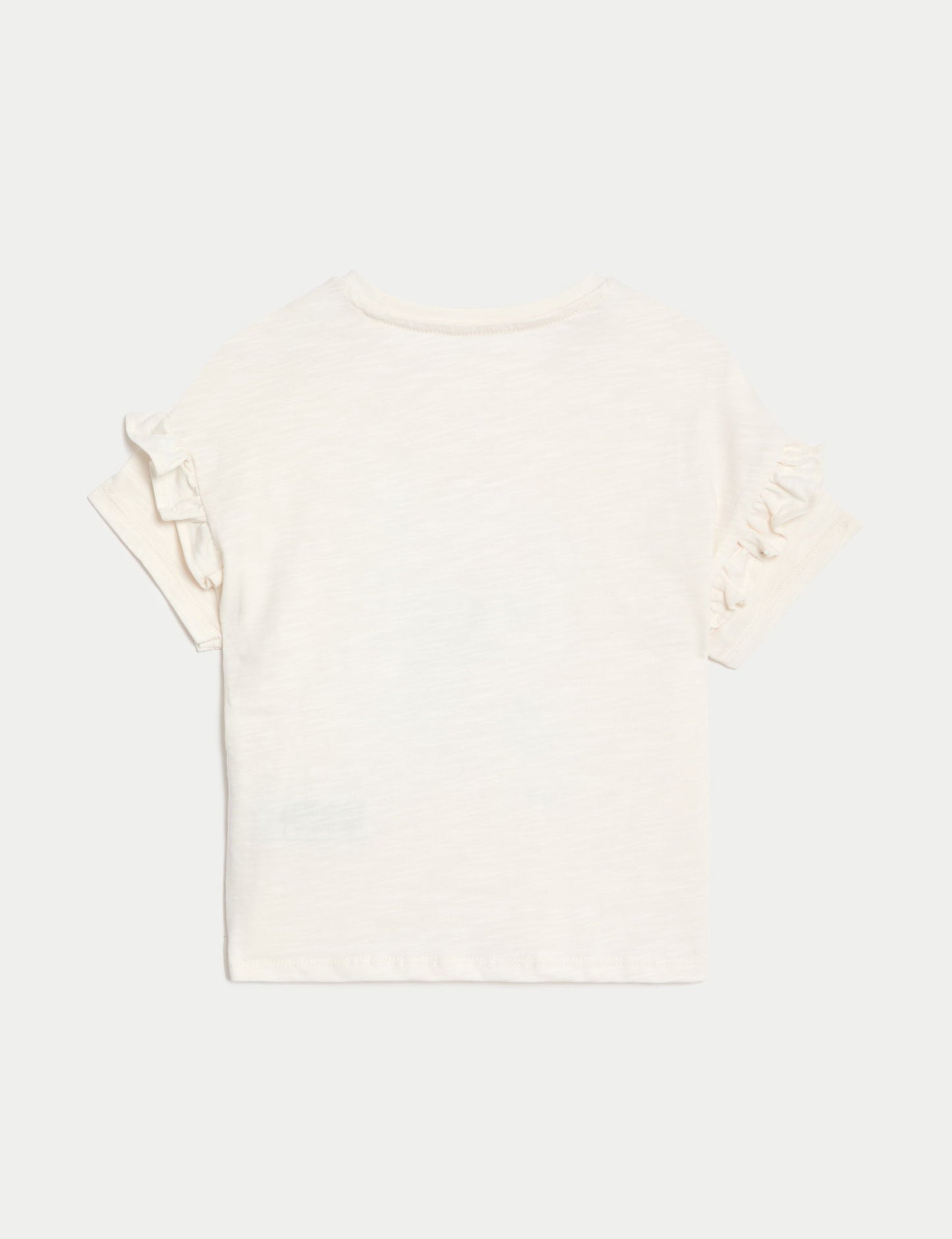 Saf Pamuklu Kısa Kollu T-shirt (2-8 Yaş)