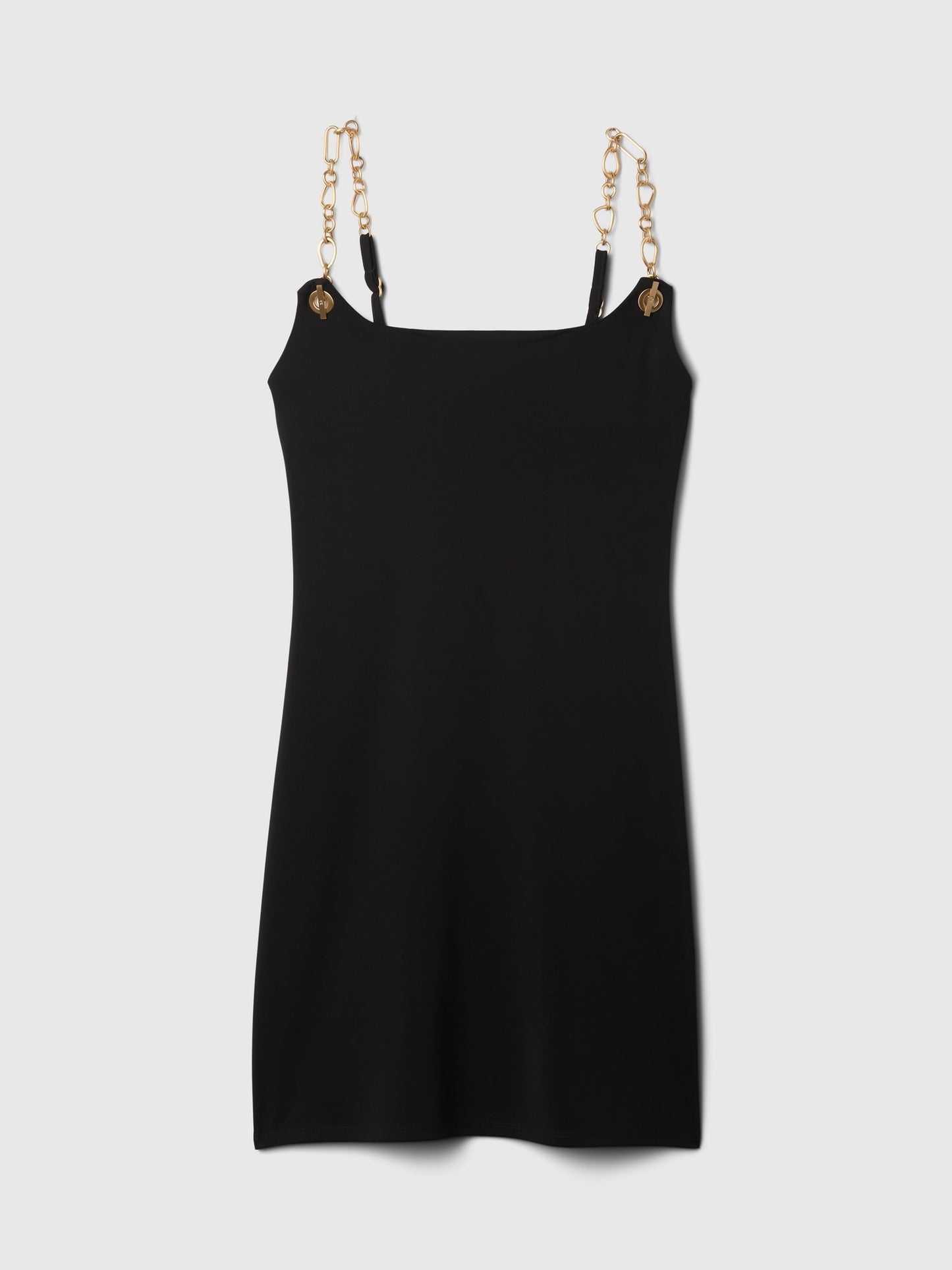 Siyah Gap × Cult Gaia Chain Mini Slip Elbise