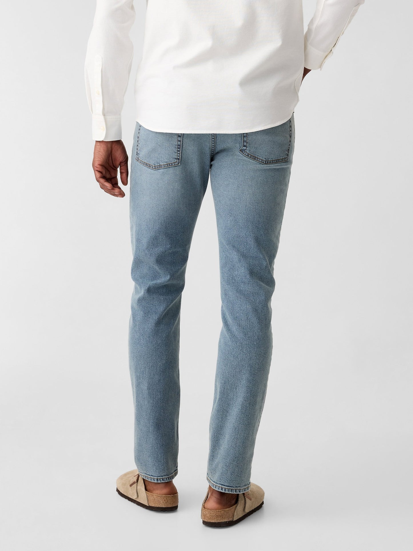 Açık Mavi Gapflex Slim Washwell™ Jean Pantolon