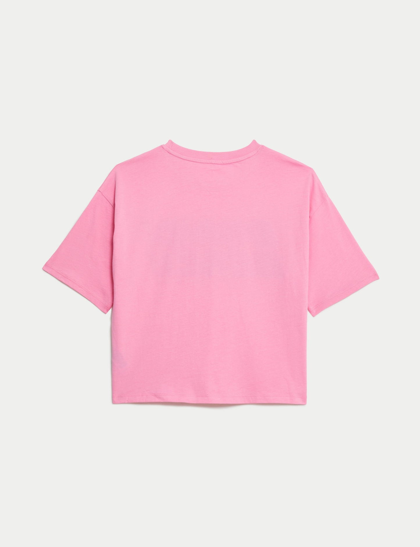 Saf Pamuklu Kısa Kollu T-shirt (6-16 Yaş)