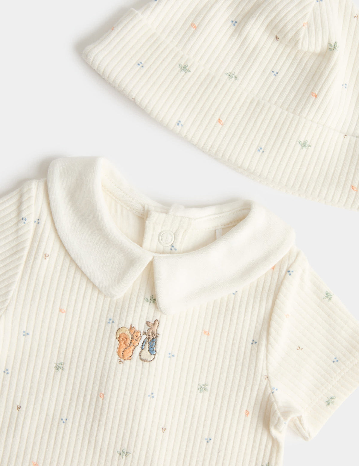 4'lü Pamuklu Peter Rabbit™ Yenidoğan Bebek Seti