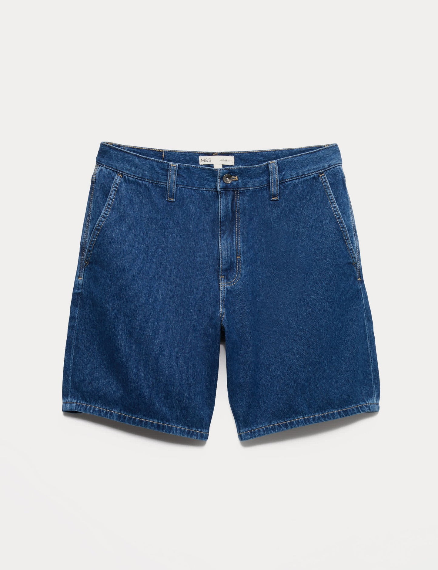 Pamuklu Denim Şort