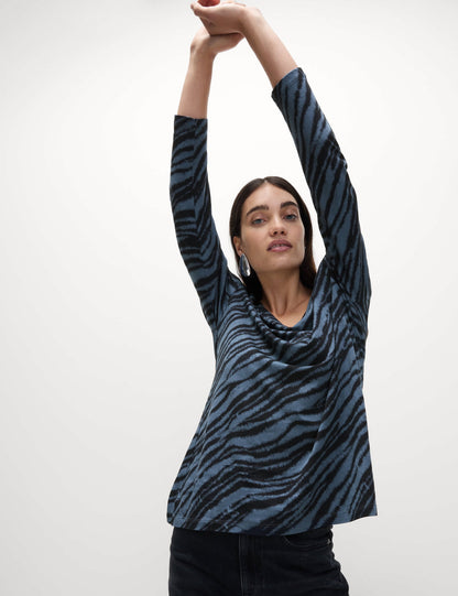 Modal V-yaka Relaxed Fit Bluz