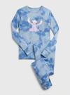Kız Çocuk |                                                                          Mavi Disney 100% Organik Pamuk Pijama Seti