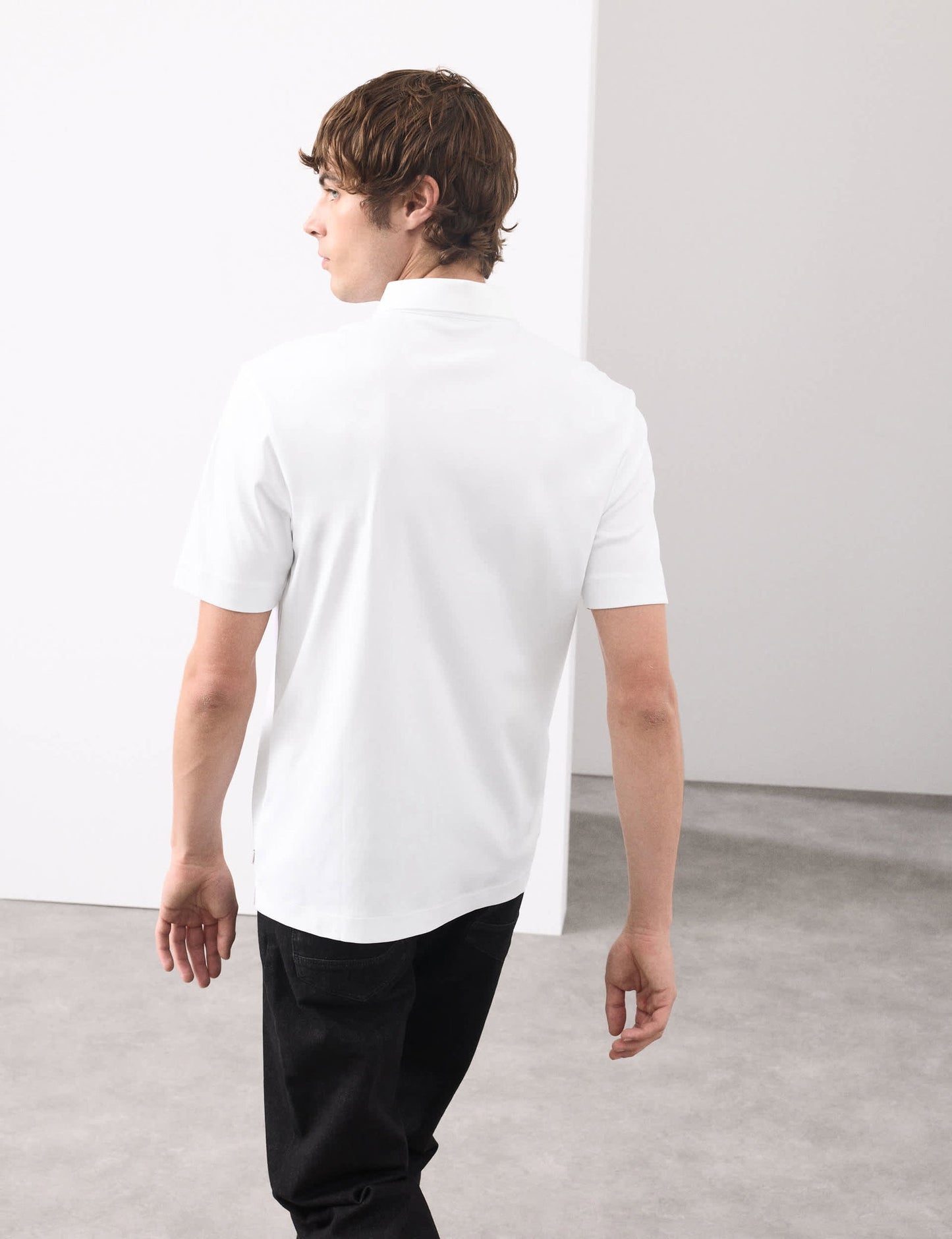 Pure Supima Polo Yaka T-shirt