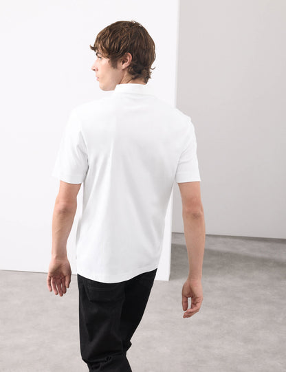 Pure Supima Polo Yaka T-shirt