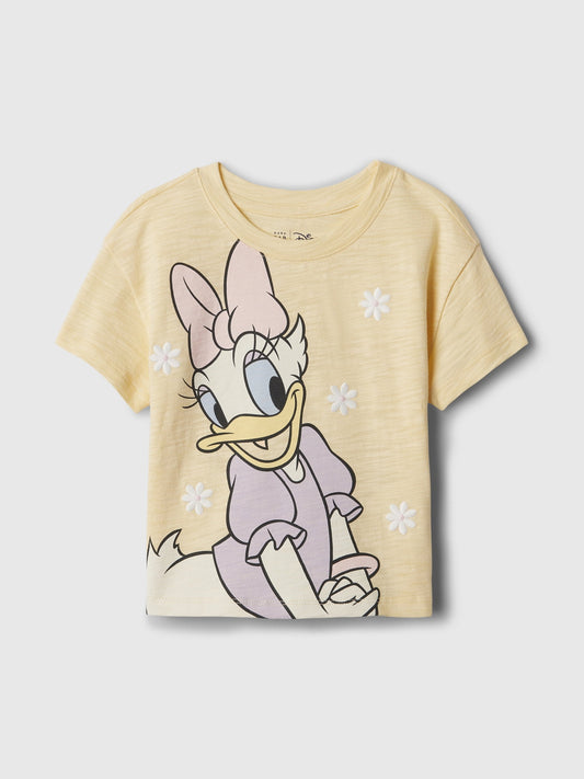 Sarı Disney Grafikli T-shirt
