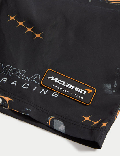 Mclaren F1 Takımı Baskılı Yüzme Şortu (6–16 Yaş)