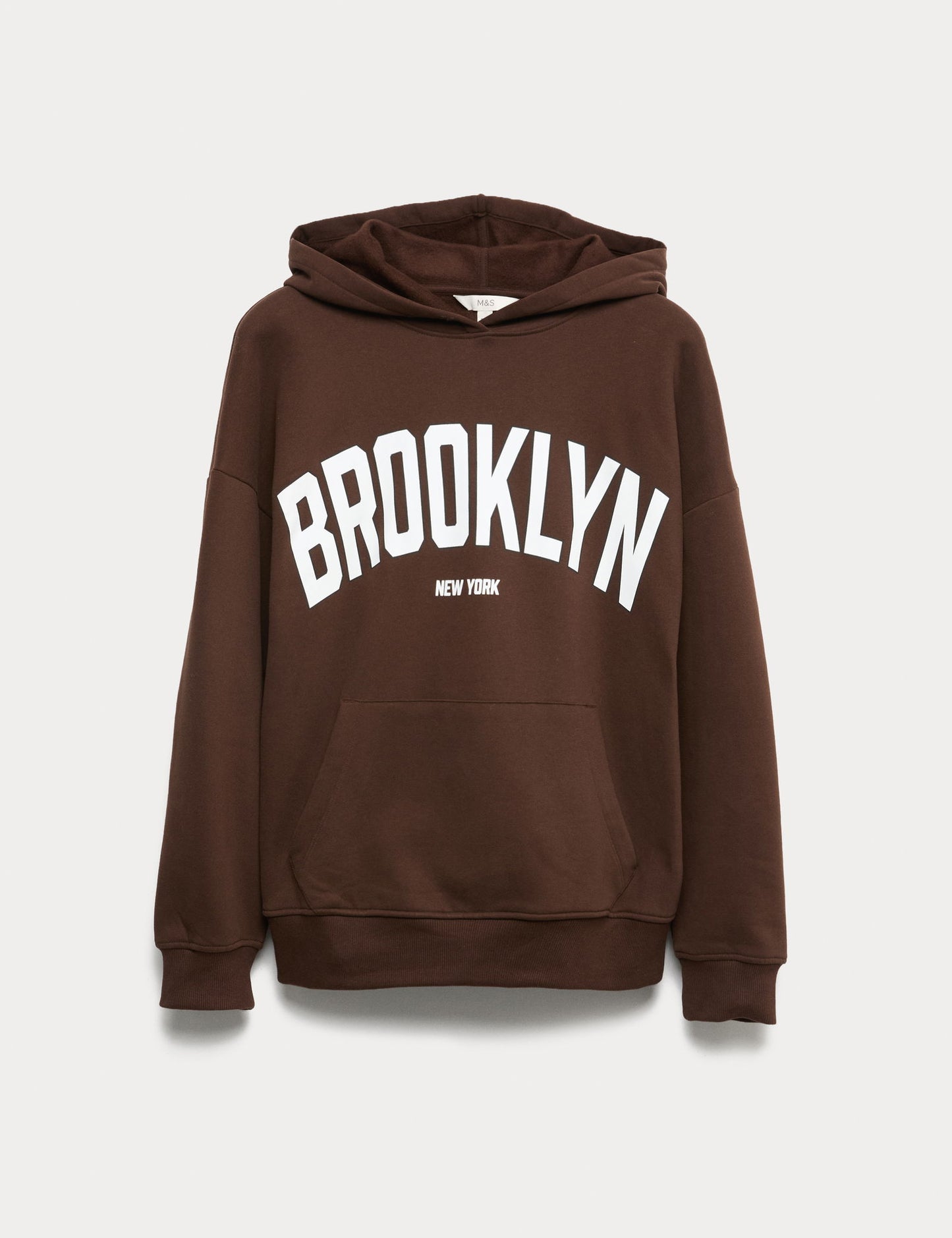 Pamuk Karışımlı Kapüşonlu Sweatshirt