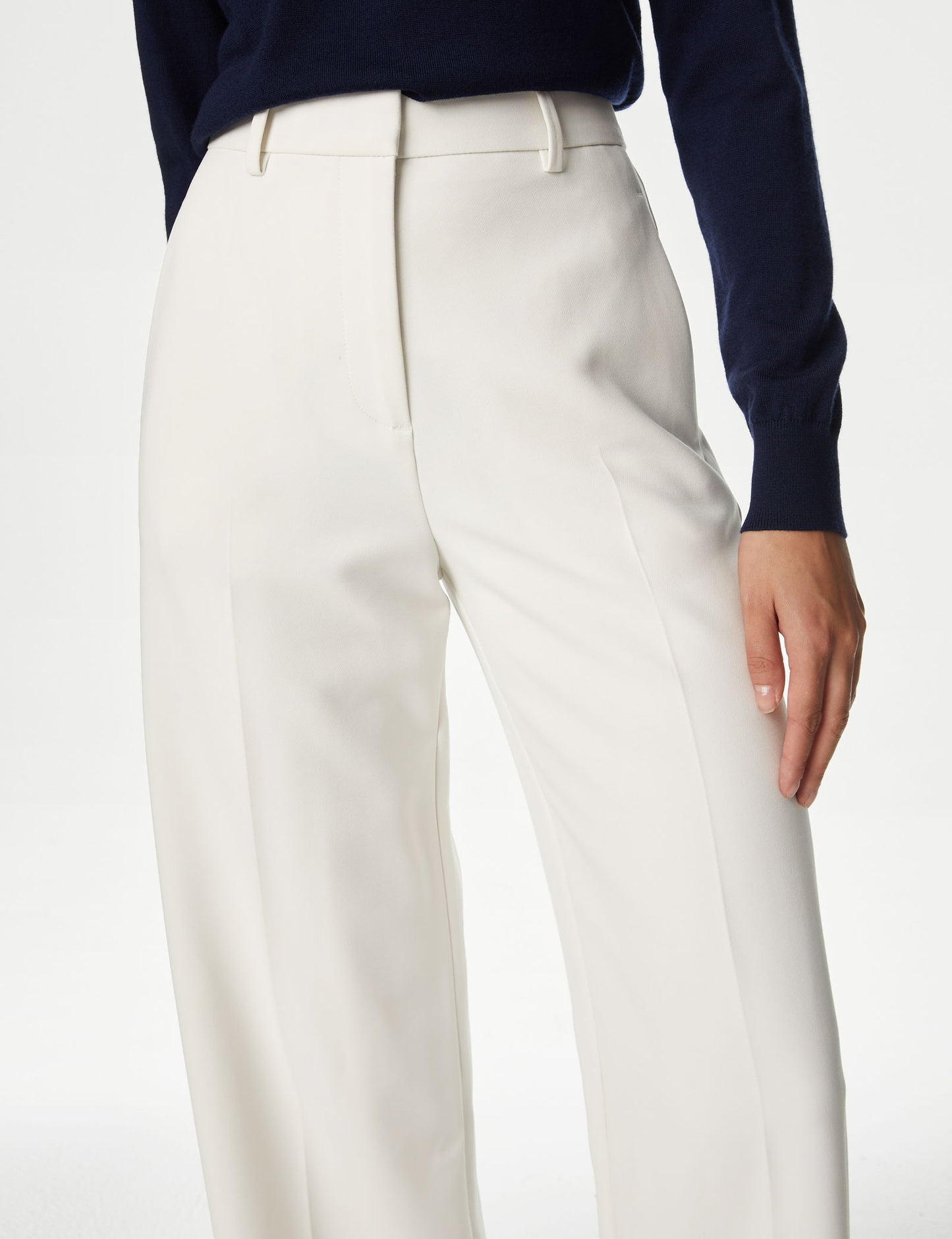 Tailored Fit Wide Leg Pantolon