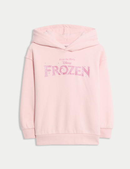 Disney Frozen Kapüşonlu Sweatshirt (2–8 Yaş)