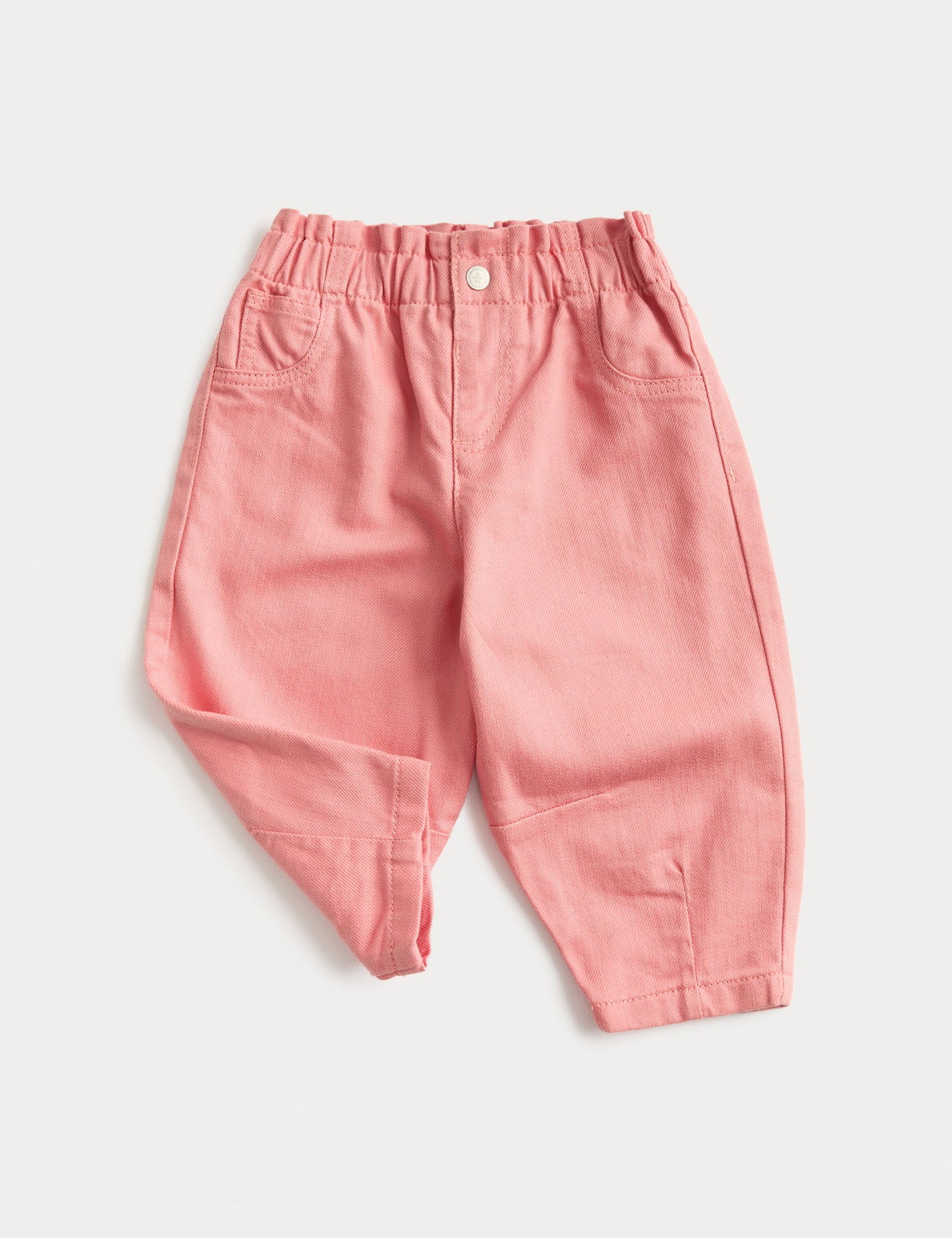 Pamuklu Paperbag Jeans