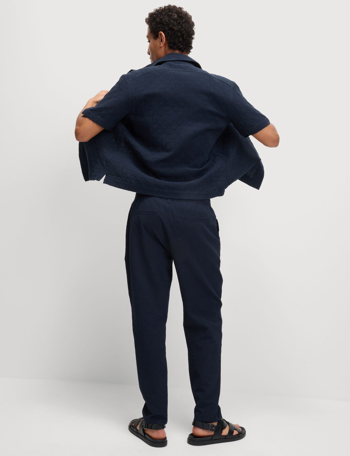 Tapered Fit Hafif Elastik Belli Pantolon