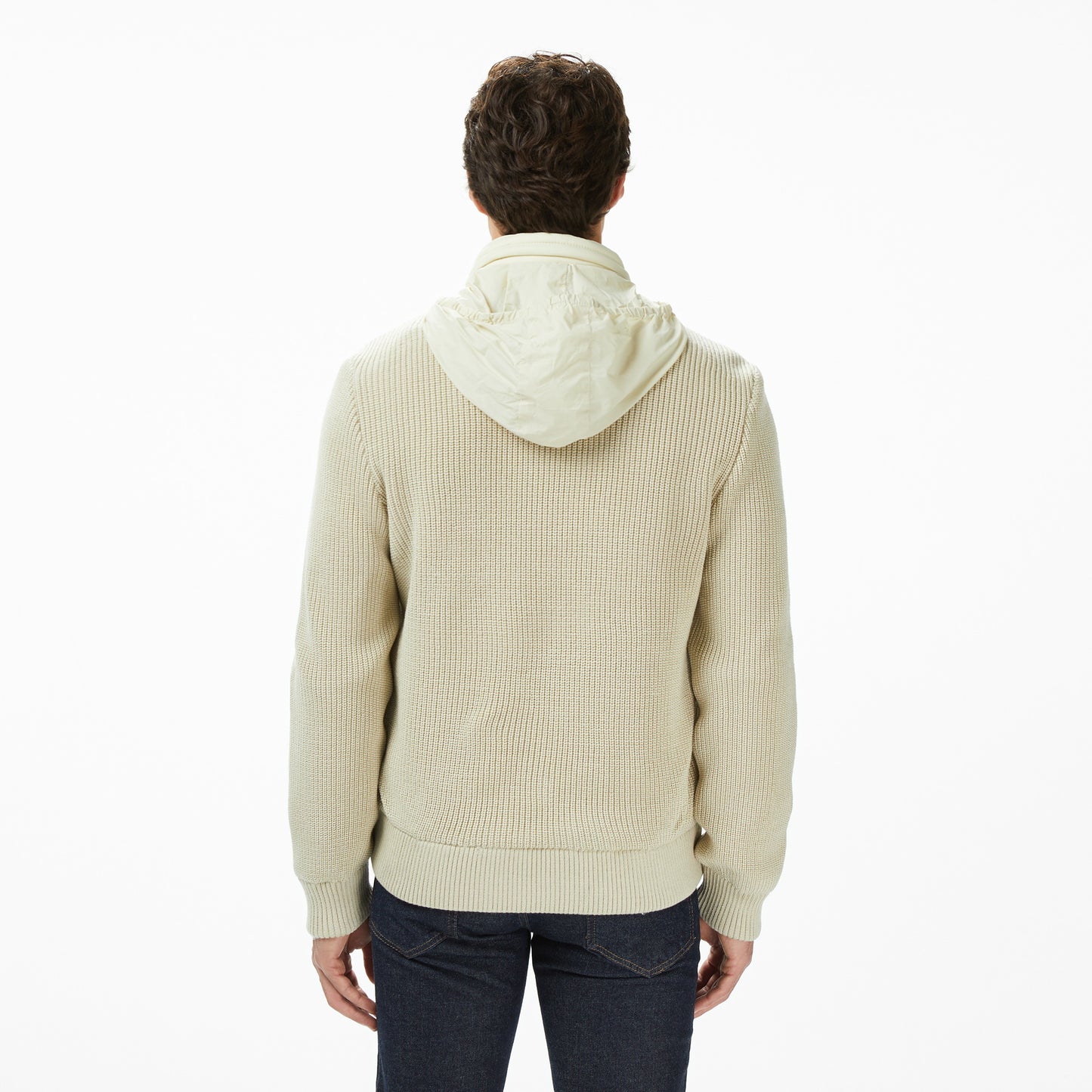 Lacoste Erkek Regular Fit Kapüşonlu Açık Kahverengi Mont