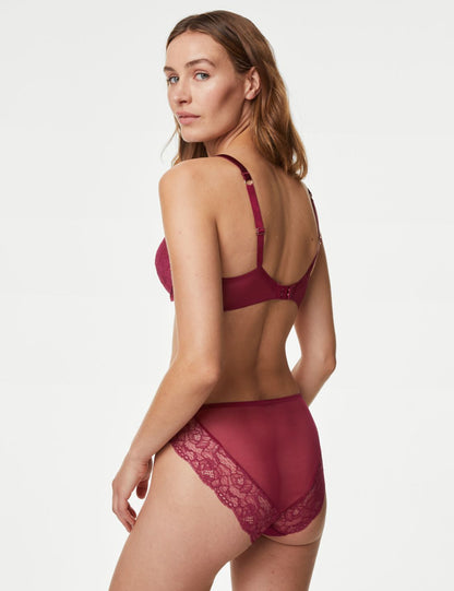 Dantel Detaylı High Leg Külot