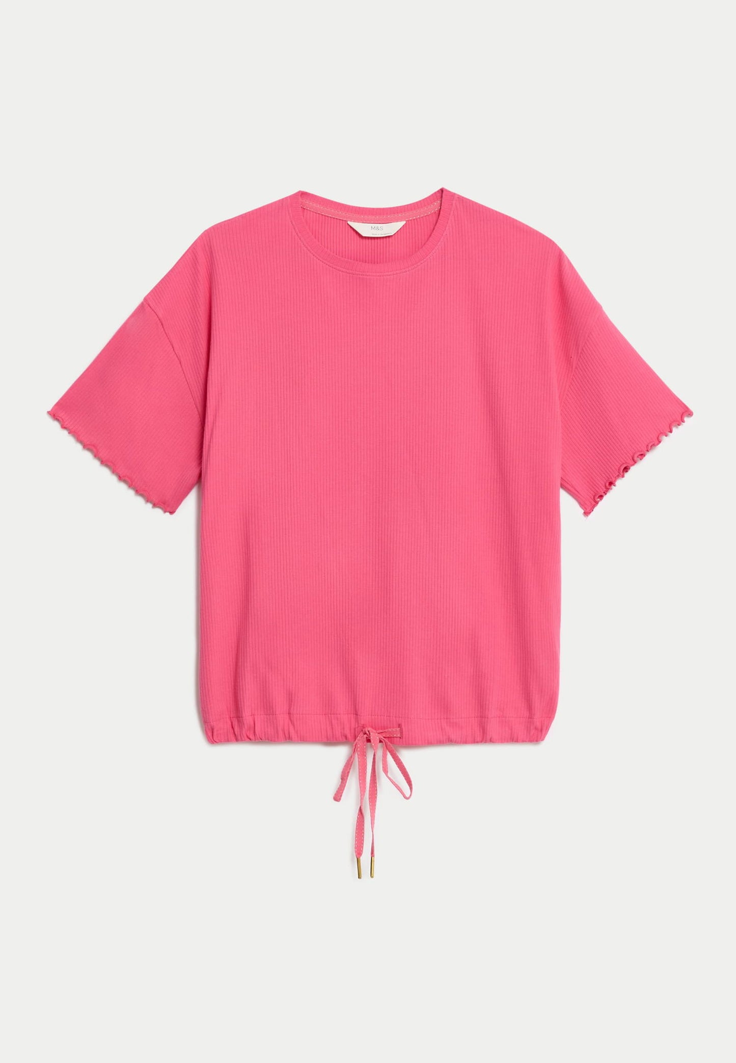 Regular Fit Kısa Kollu Pijama Üstü