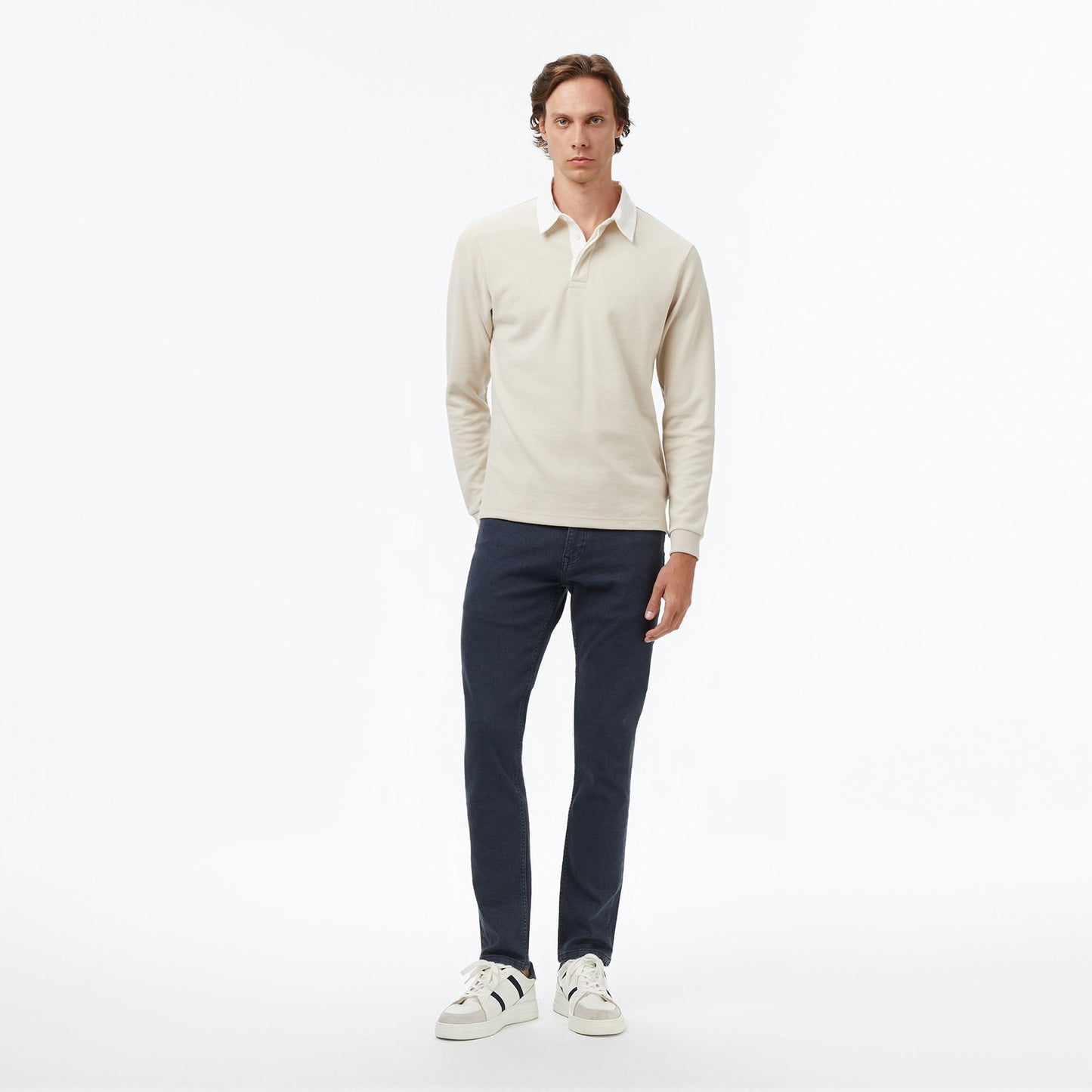 Nautica Erkek Mavi Slim Fit Pantolon