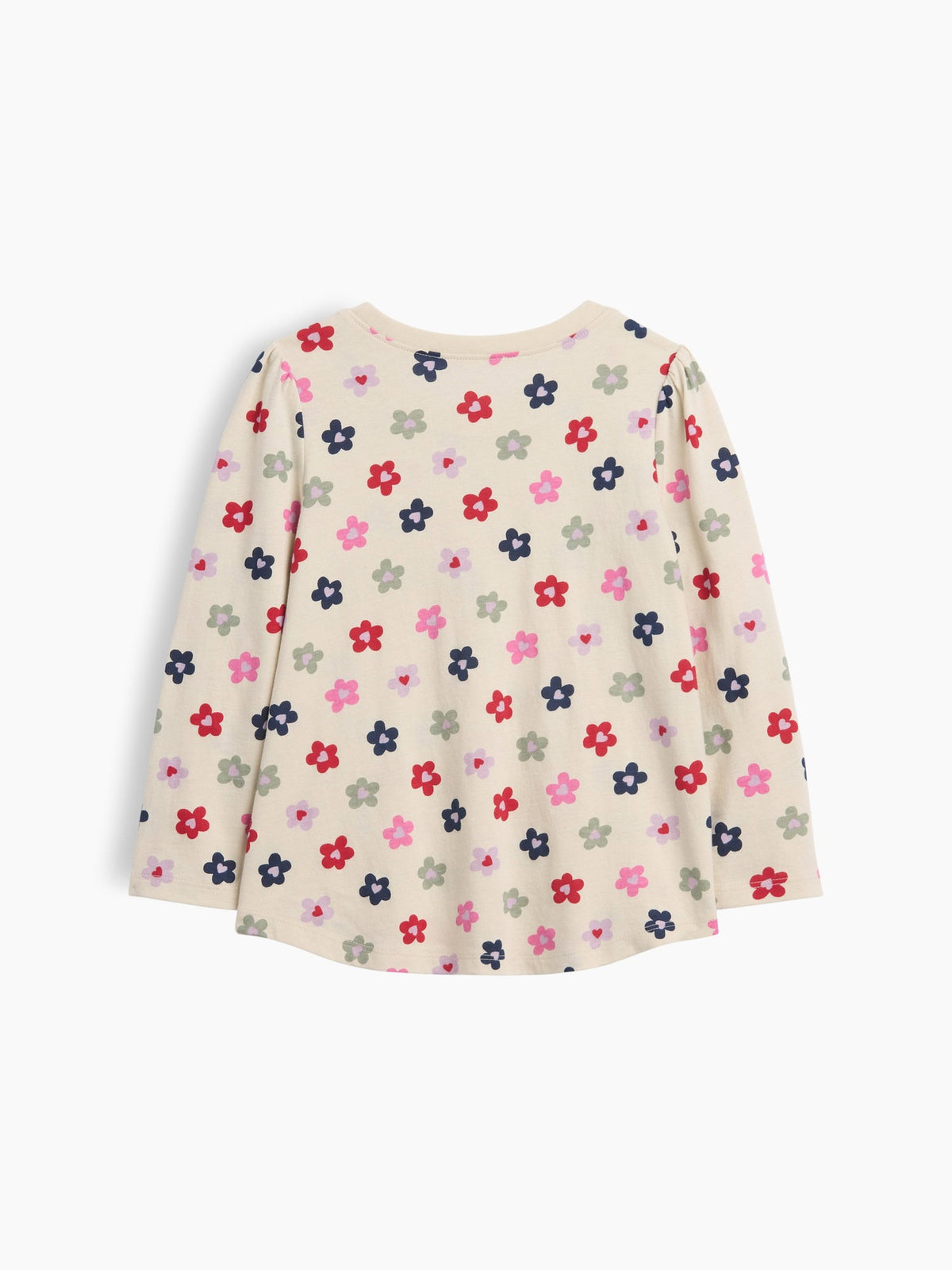 Bej Puff Sleeve T-shirt