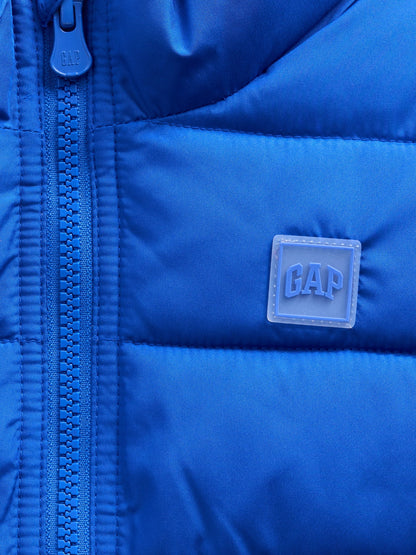 Kobalt Mavisi Puffer Şişme Yelek