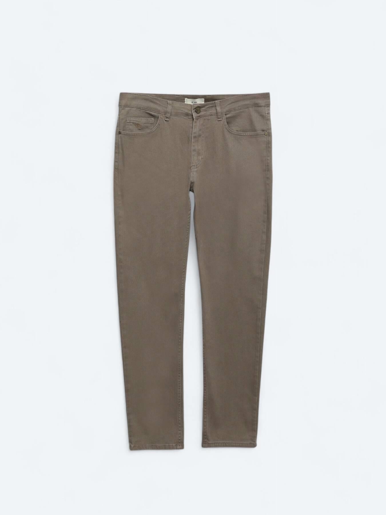 Vizon Slim Fit Denim Pamuk Karışımlı Pantolon