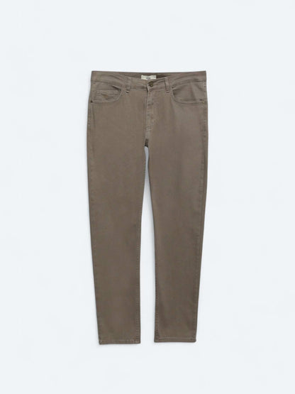 Vizon Slim Fit Denim Pamuk Karışımlı Pantolon