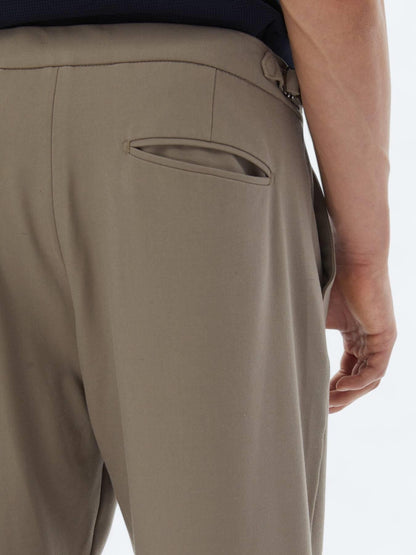 Vizon Dokuma Carrot Fit Casual Pantolon