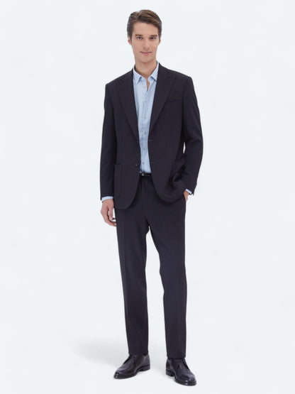 Lacivert Mikro Modern Fit Takım Elbise