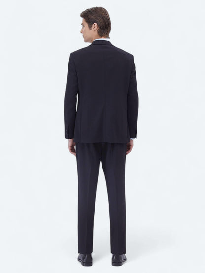 Lacivert Mikro Modern Fit Takım Elbise