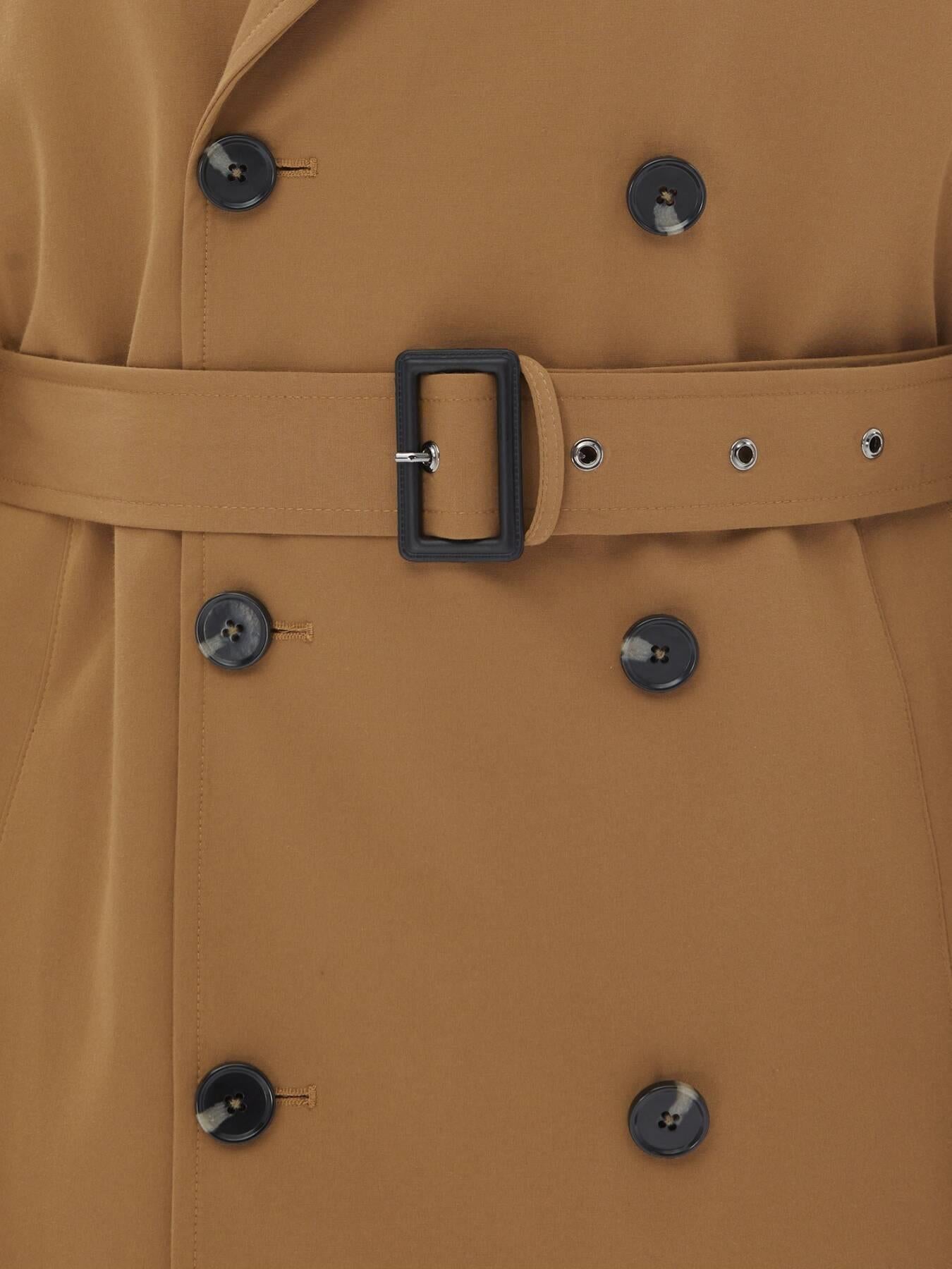 Deve Tüyü Oversize Fit Kruvaze Yaka Casual Dokuma Pardösü