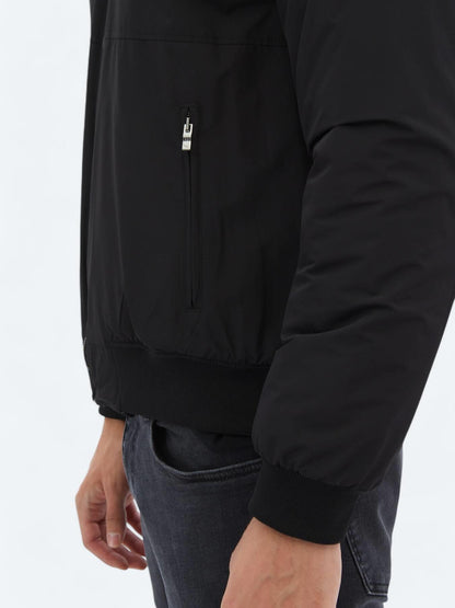 Antrasit Regular Fit Dik Yaka Casual Dokuma Mont