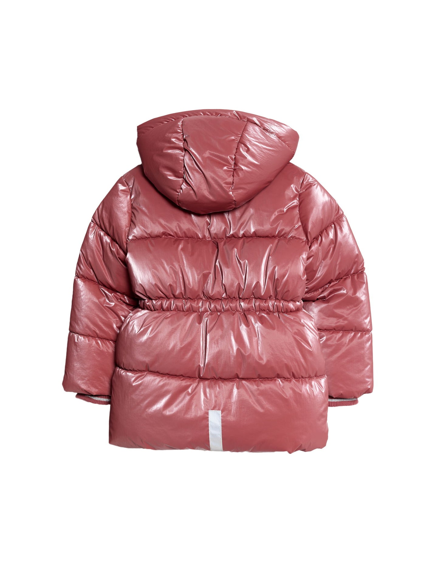 Metalik Bel Detaylı Parka Mont