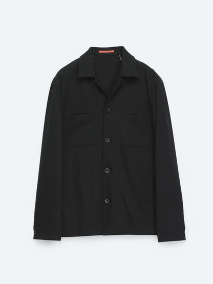 Siyah Düz Modern Fit Örme Takım Elbise