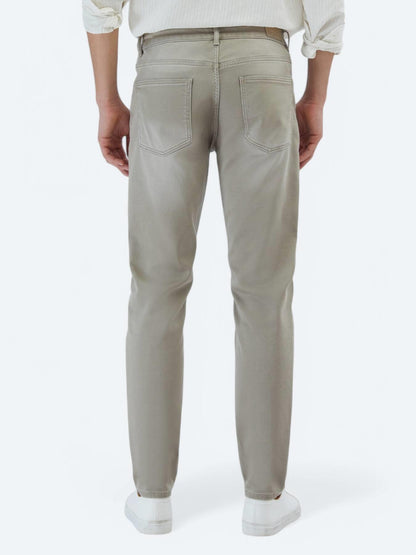 Vizon Slim Fit Denim Pamuk Karışımlı Pantolon