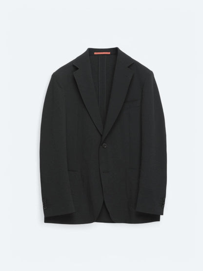 Siyah Desenli Modern Fit Takım Elbise