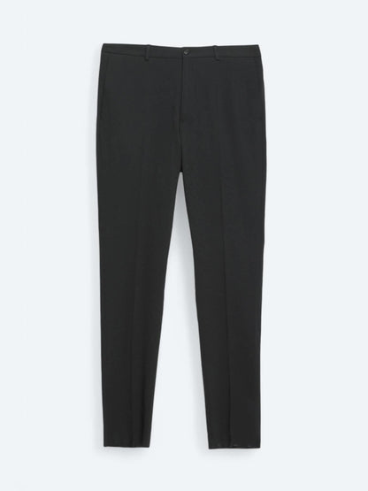Siyah Desenli Modern Fit Takım Elbise