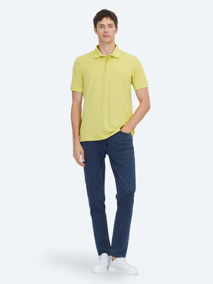 Limon Küfü Düz %100 Pamuk T-shirt