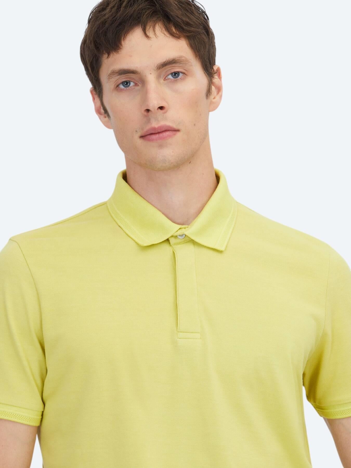 Limon Küfü Düz %100 Pamuk T-shirt