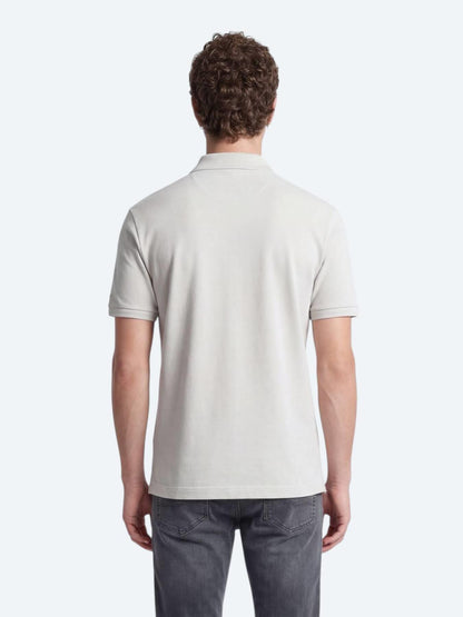 Kırık Beyaz Düz %100 Pamuk T-shirt