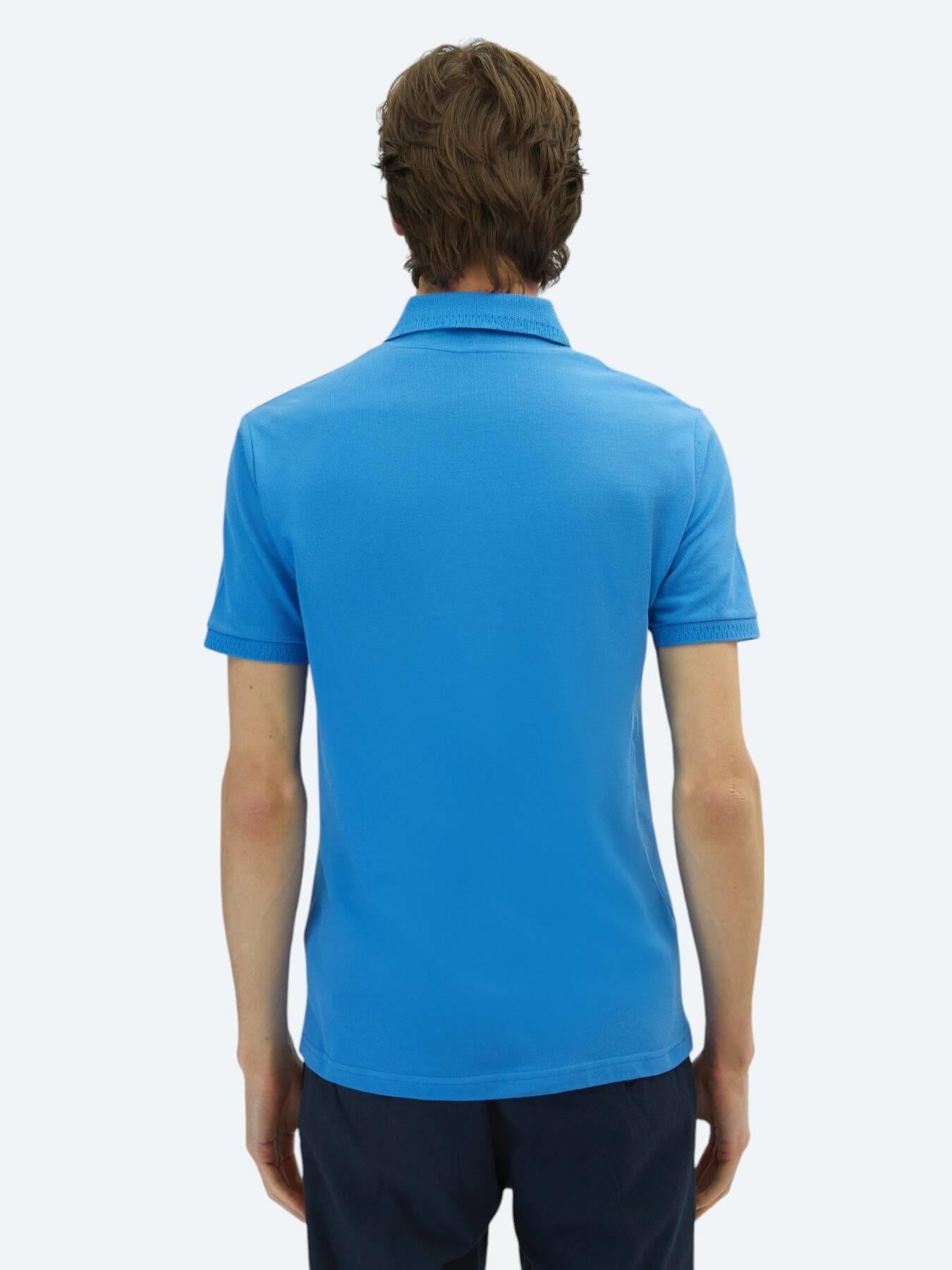 Saks Düz %100 Pamuk T-shirt