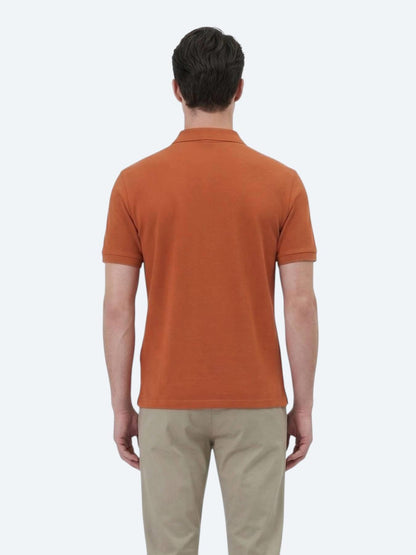 Kiremit Düz %100 Pamuk T-shirt
