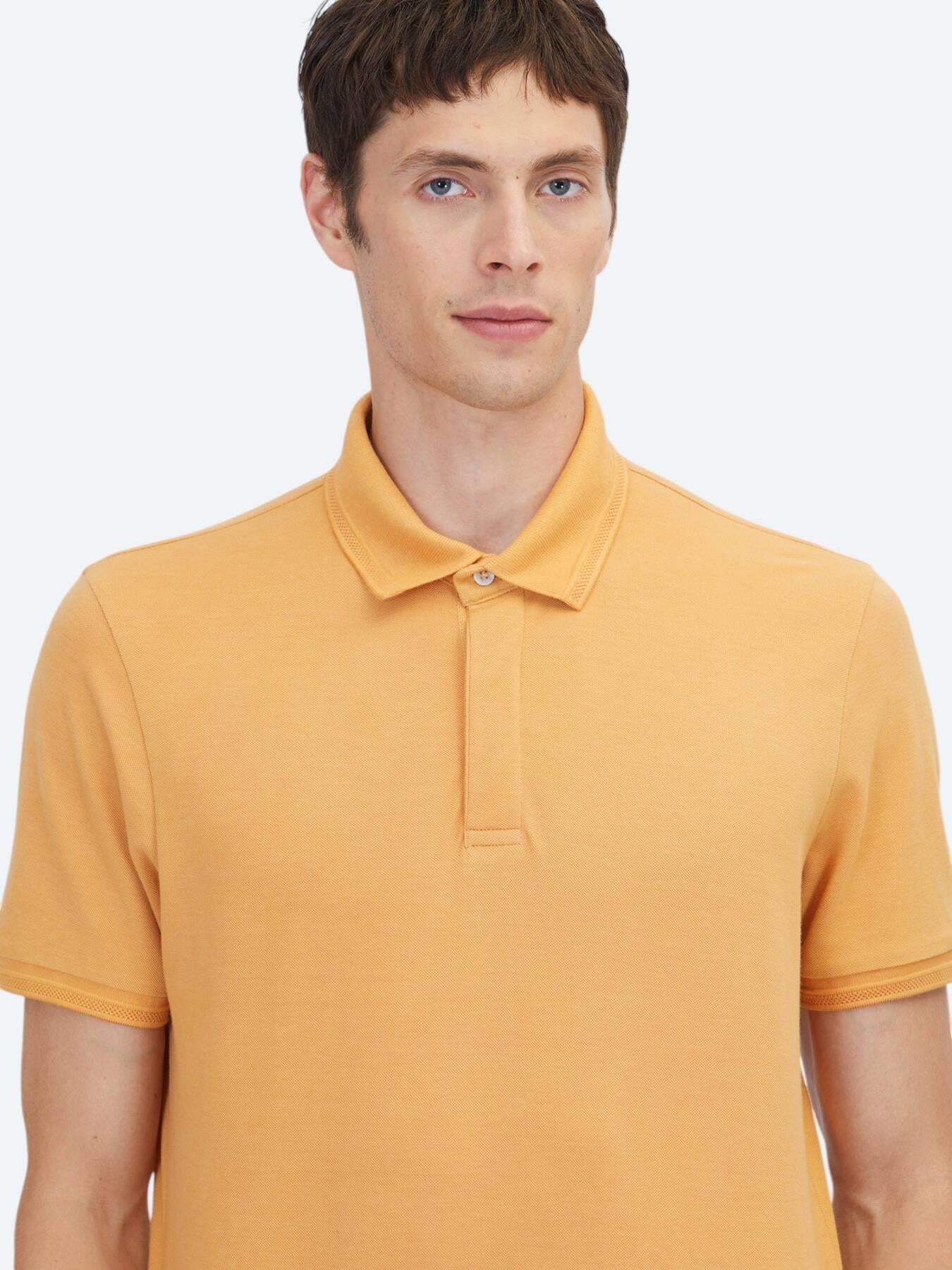 Safran Düz %100 Pamuk T-shirt