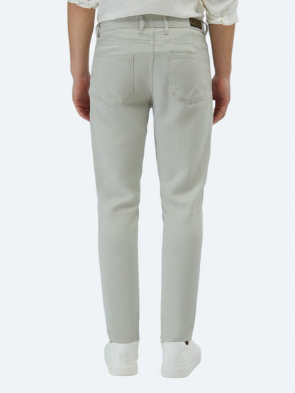Taş Düz Dokuma Regular Fit Casual Pamuk Karışımlı Pantolon
