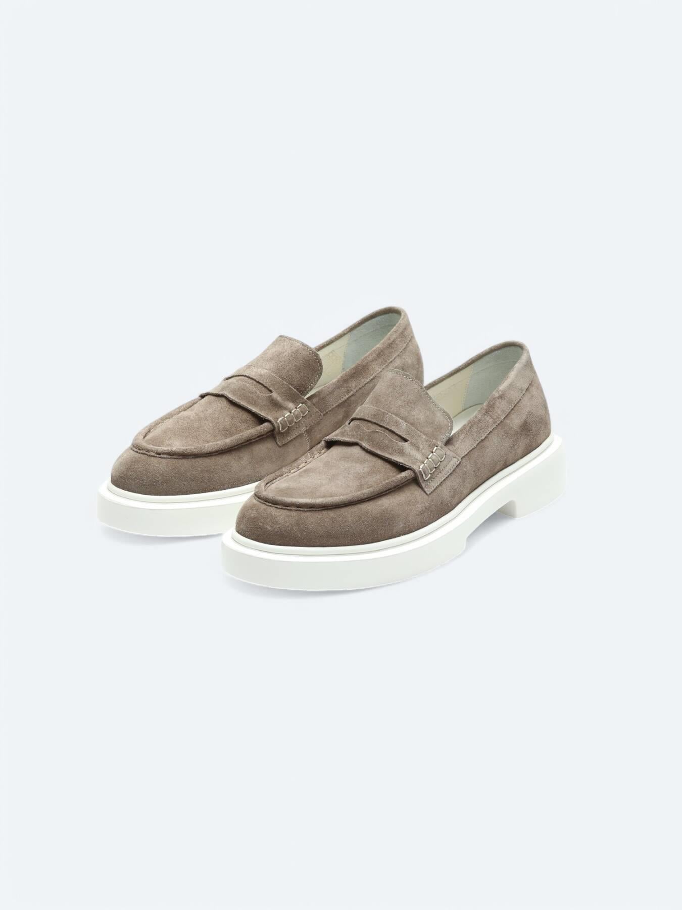 Vizon Süet Smart Casual Loafer