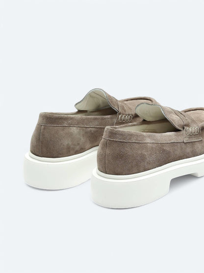 Vizon Süet Smart Casual Loafer