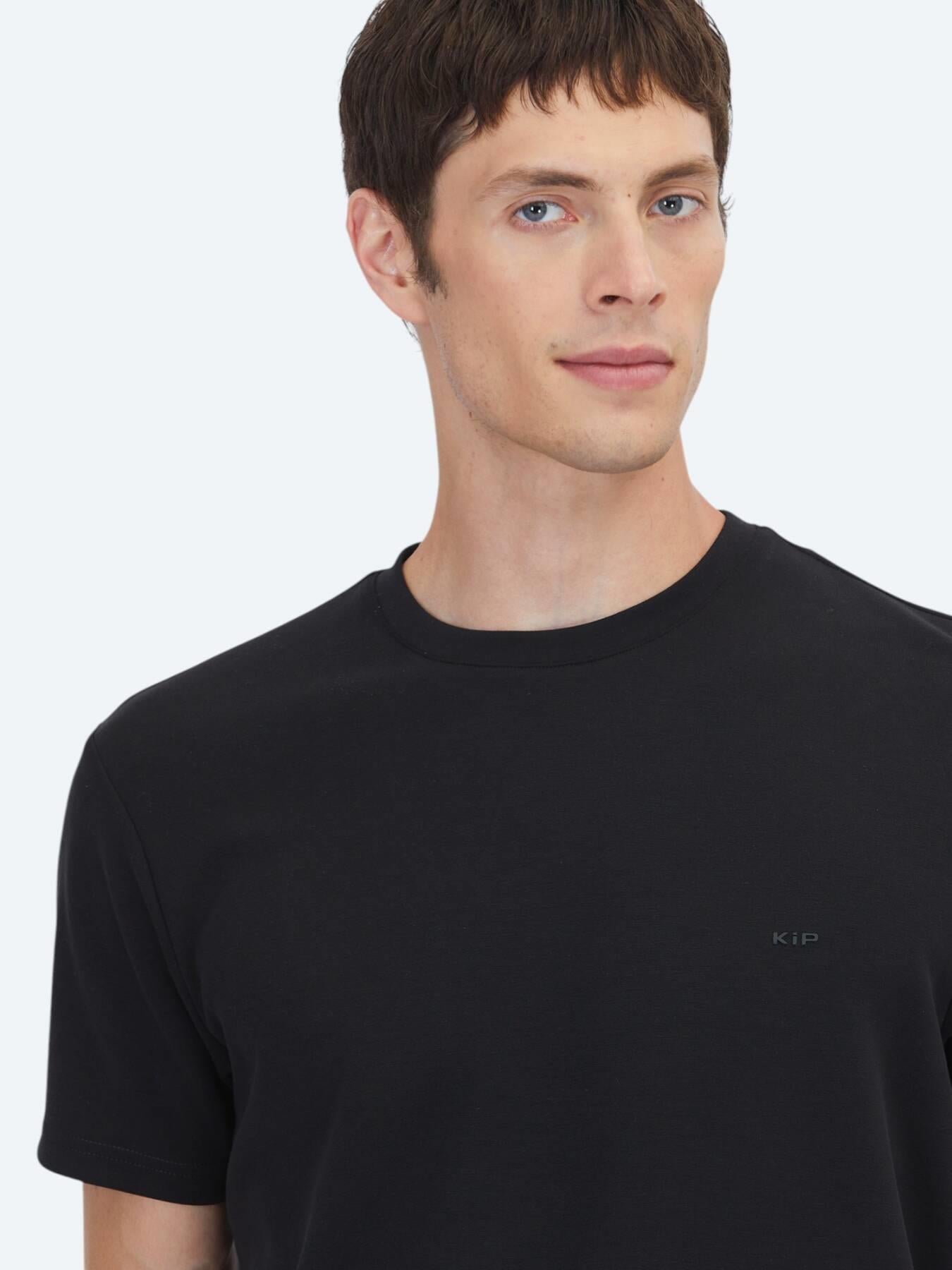 Siyah Düz T-shirt