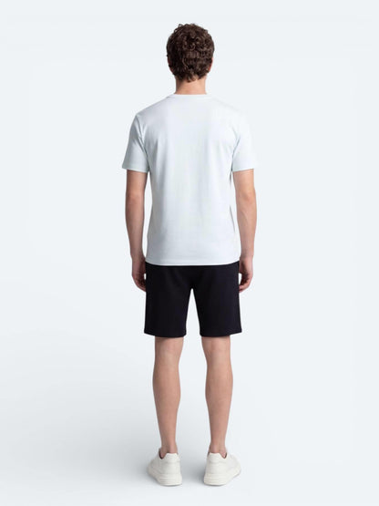 Ekru Düz T-shirt